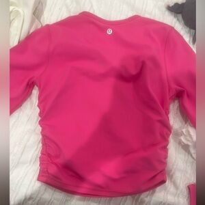 lululemon sonic pink long sleeve